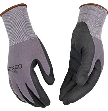 Kinco NYLON KNIT SHELL & MICRO-FOAM NITRILE PALM (XXL)