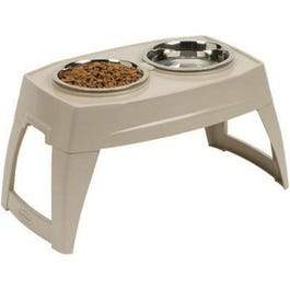 Large Elevated Feeding Dog Tray