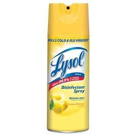 Disinfectant Spray, Lemon Breeze Scent, 12.5-oz.