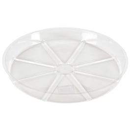 Plant Saucer, Clear, 4-In.