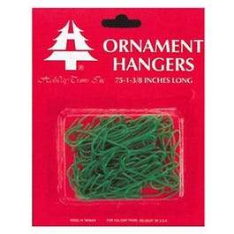 Ornament Hooks, Green, 75-Ct.