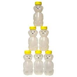 Honey Bear, Plastic, 8-oz., 6-Pk.