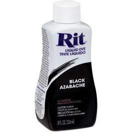 Liquid Dye, Black, 8-oz.