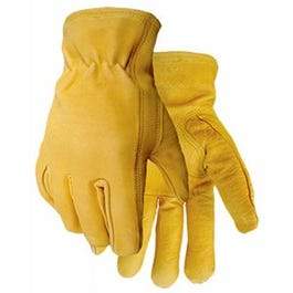 Leather Work Gloves, Premium Buffalo, Men's XXL