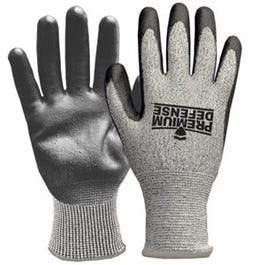 Cut-Resistant Work Gloves, Gray, Men's XL