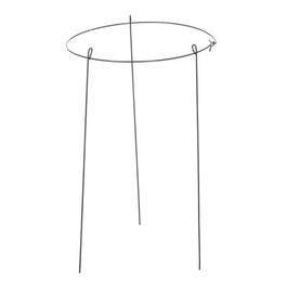 Peony Plant Support, Single, Green Ring, 14-In.