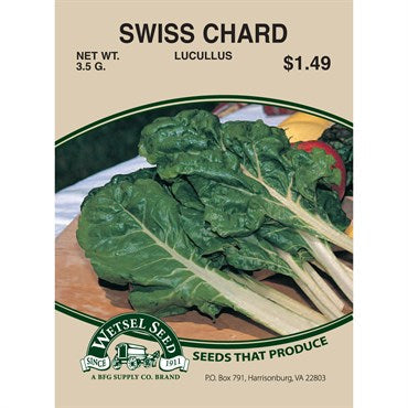 Wetsel Seed Swiss Chard - Lucullus