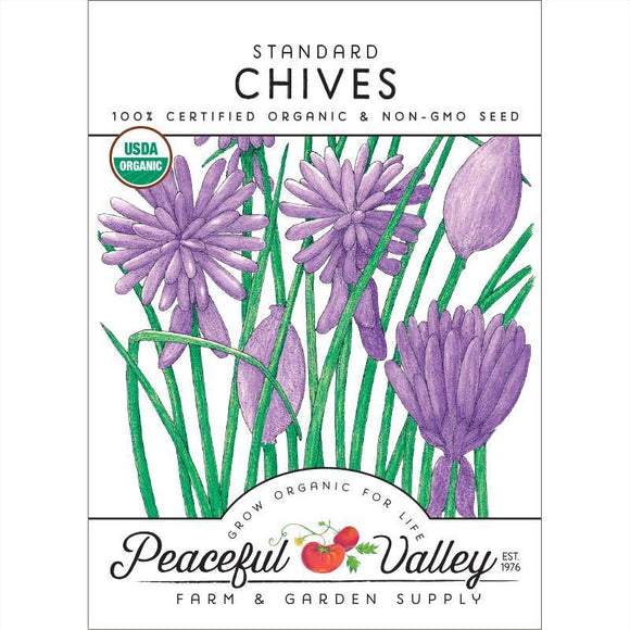 Grow Organic Chives