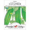 Grow Organic Cucumber, Straight Eight