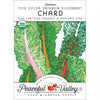 Grow Organic Chard, Five Color Silverbeet