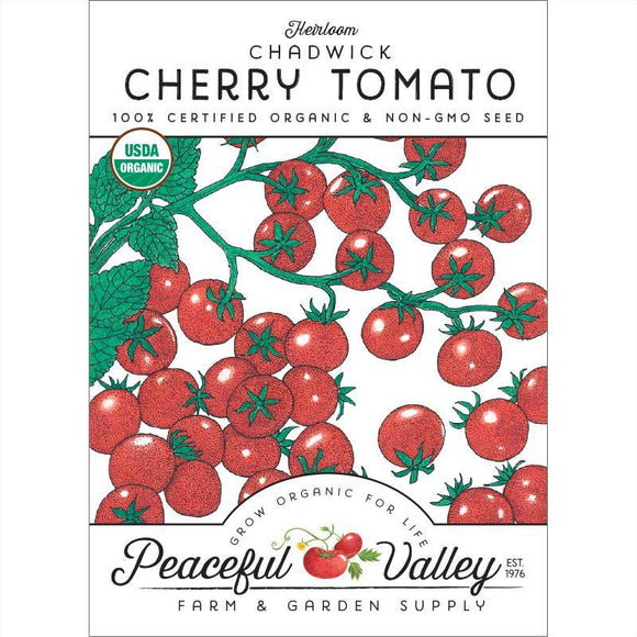 Grow Organic Cherry Tomato, Chadwick